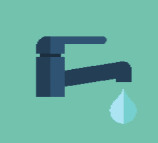 water tap vector
