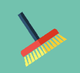 broom vector