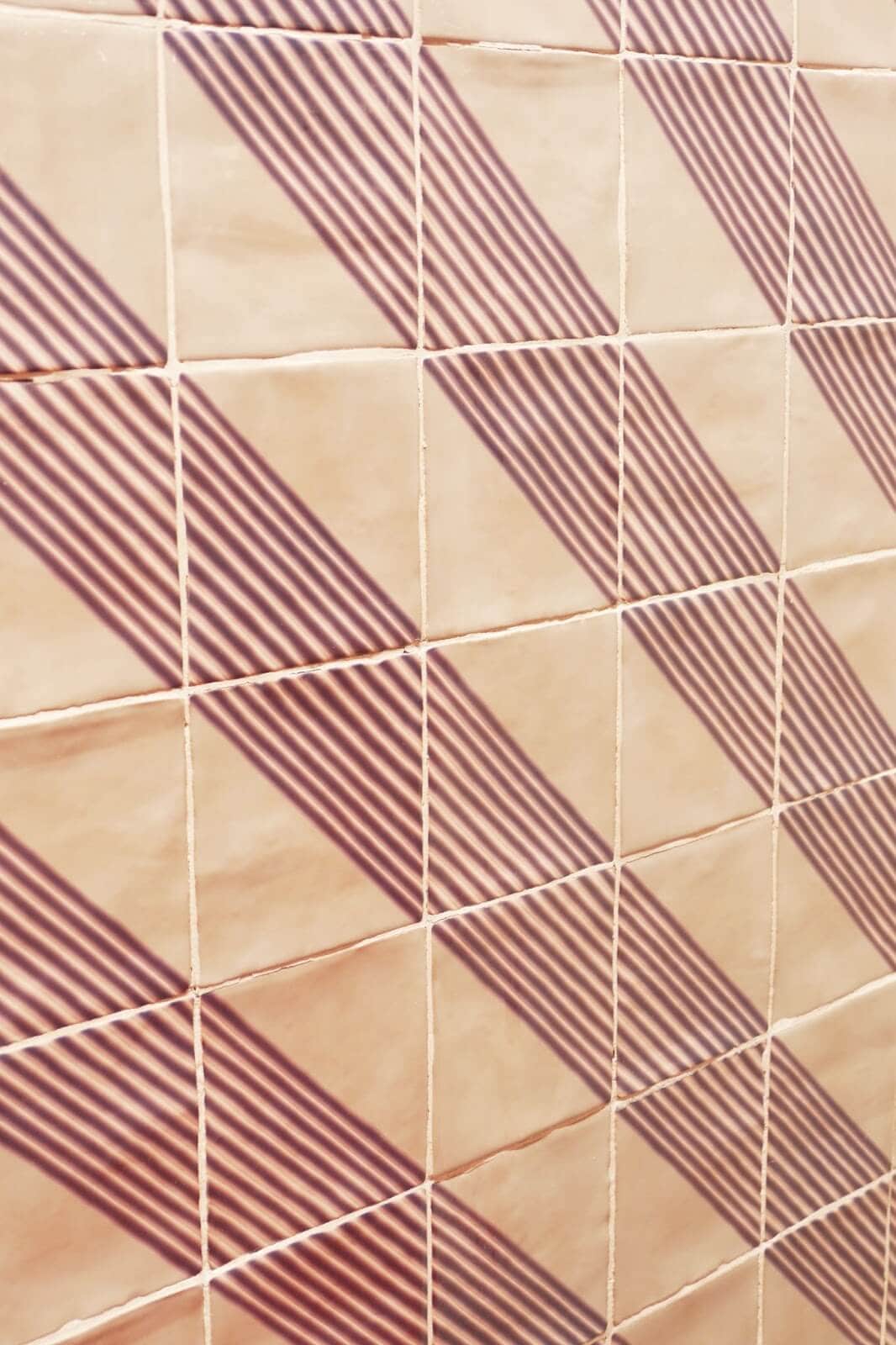 patterned handmade tile look as tile trend covering for 2022