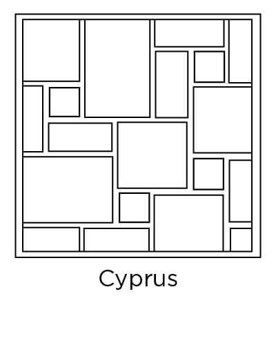 example of cyprus tile layout design