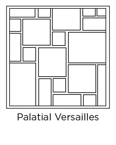 example of palatial versailles tile layout design