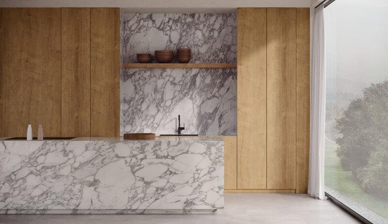 2024 tile trend organic grandeur, ethereal design for kitchen