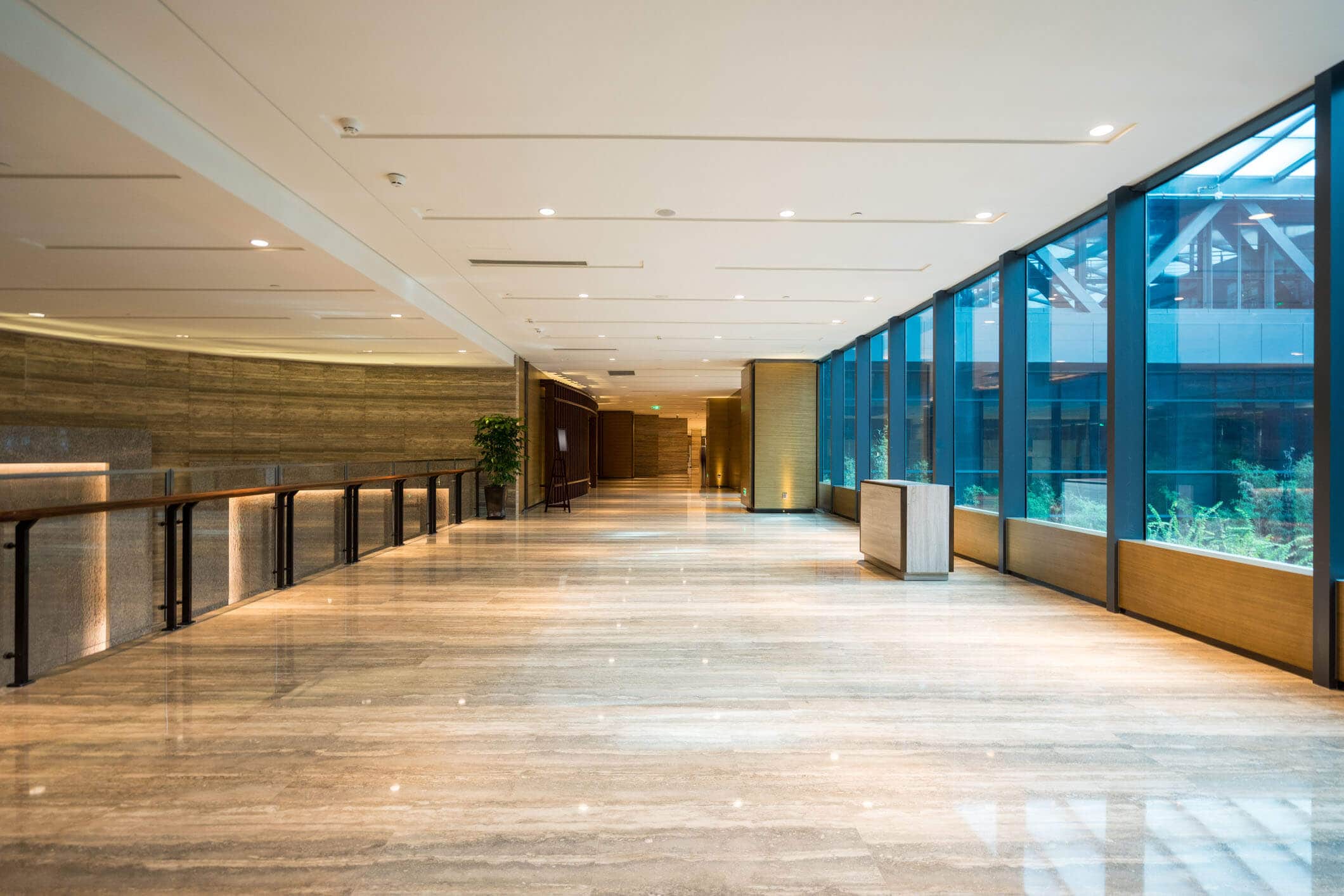 corporate-lobby-flooring-polished-stone-lobby-tiles